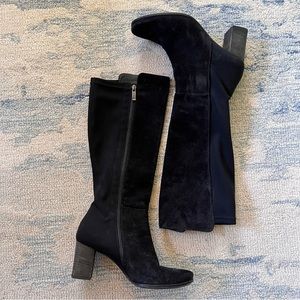 Paul Green Black Heeled Boots